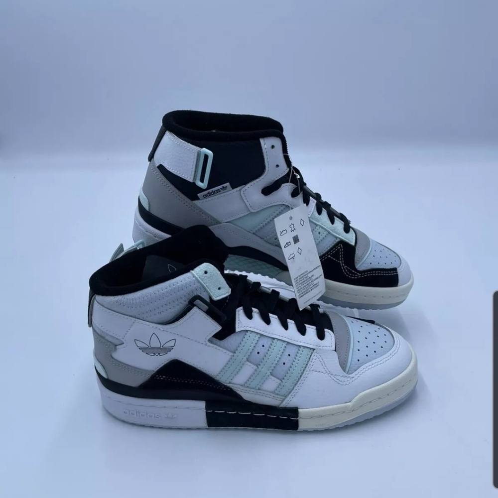 Adidas GZ5388 Forum Exibit Halo Mid White Mint Mens Sneakers 6.5